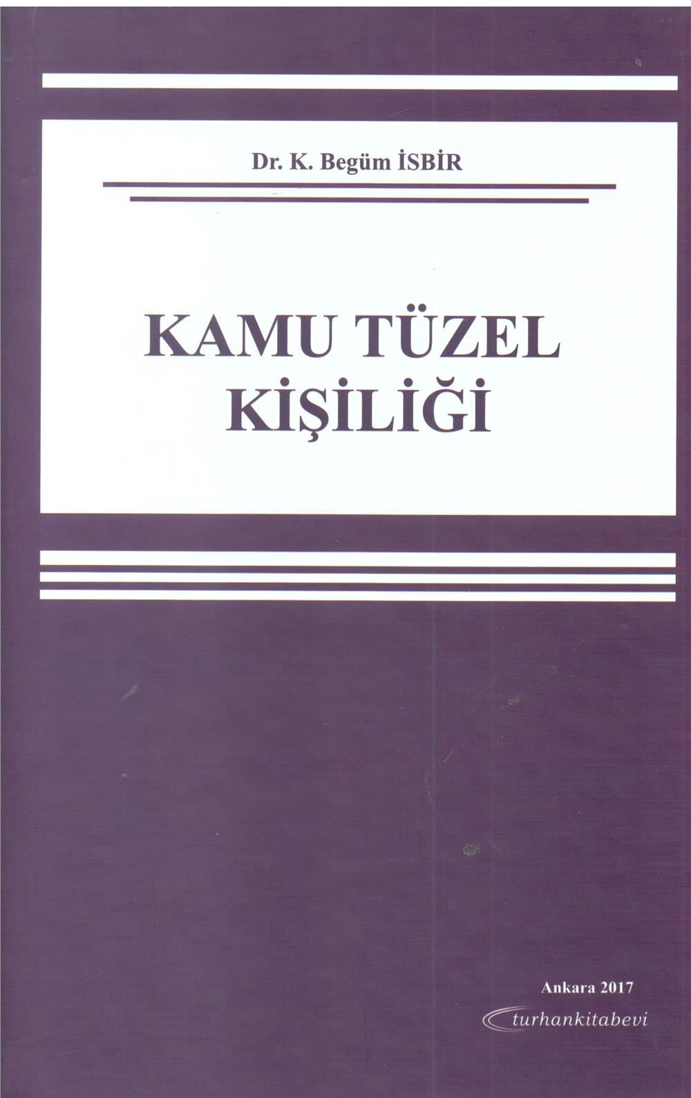 Kamu Tüzel Kişiliği