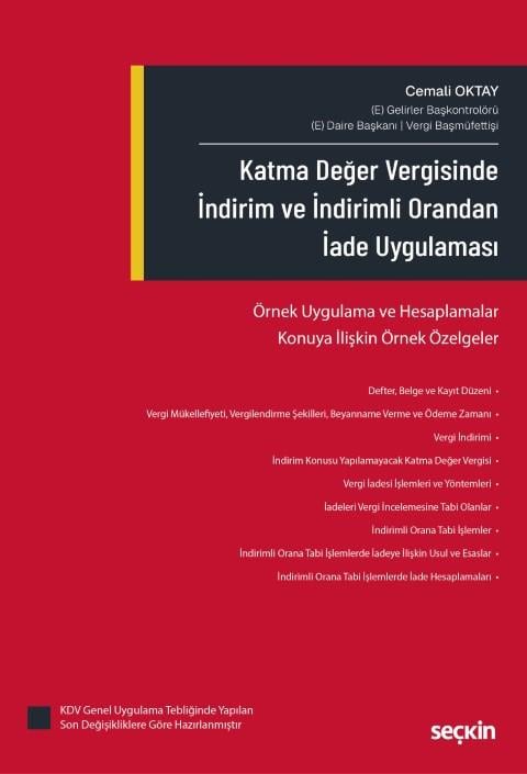 Katma Değer Vergisinde İndirim ve İndirimli Orandan İade Uygulaması