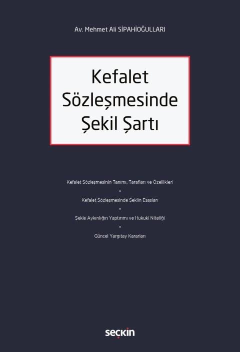 Kefalet Sözleşmesinde Şekil Şartı
