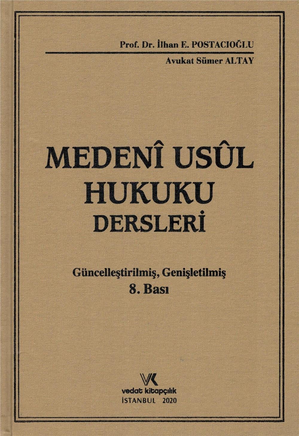Medeni Usul Hukuku Dersleri