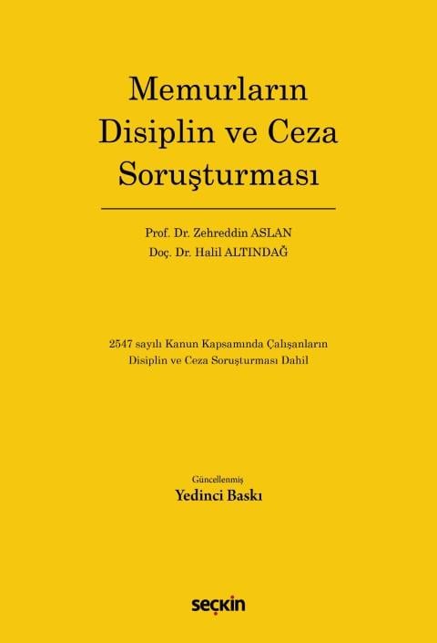 Memurların Disiplin ve Ceza Soruşturması