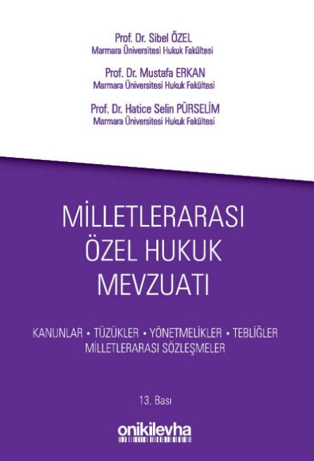 Milletlerarası Özel Hukuk Mevzuatı