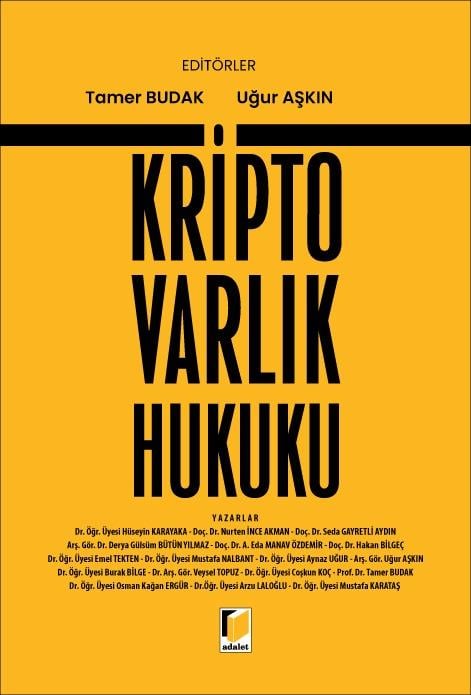 (Ön Sipariş) Kripto Varlık Hukuku