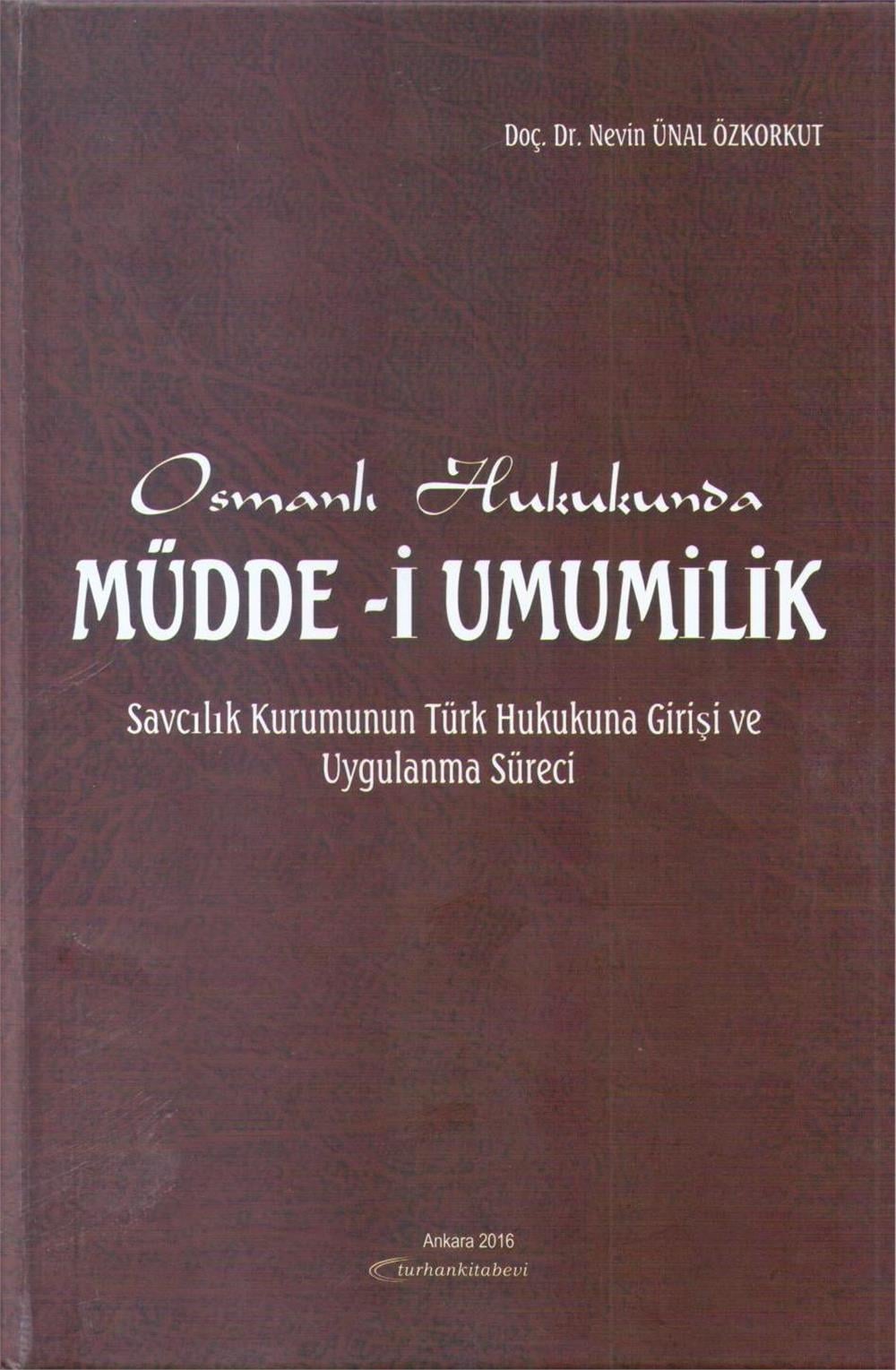 Osmanlı Hukukunda Müdde-i Umumilik