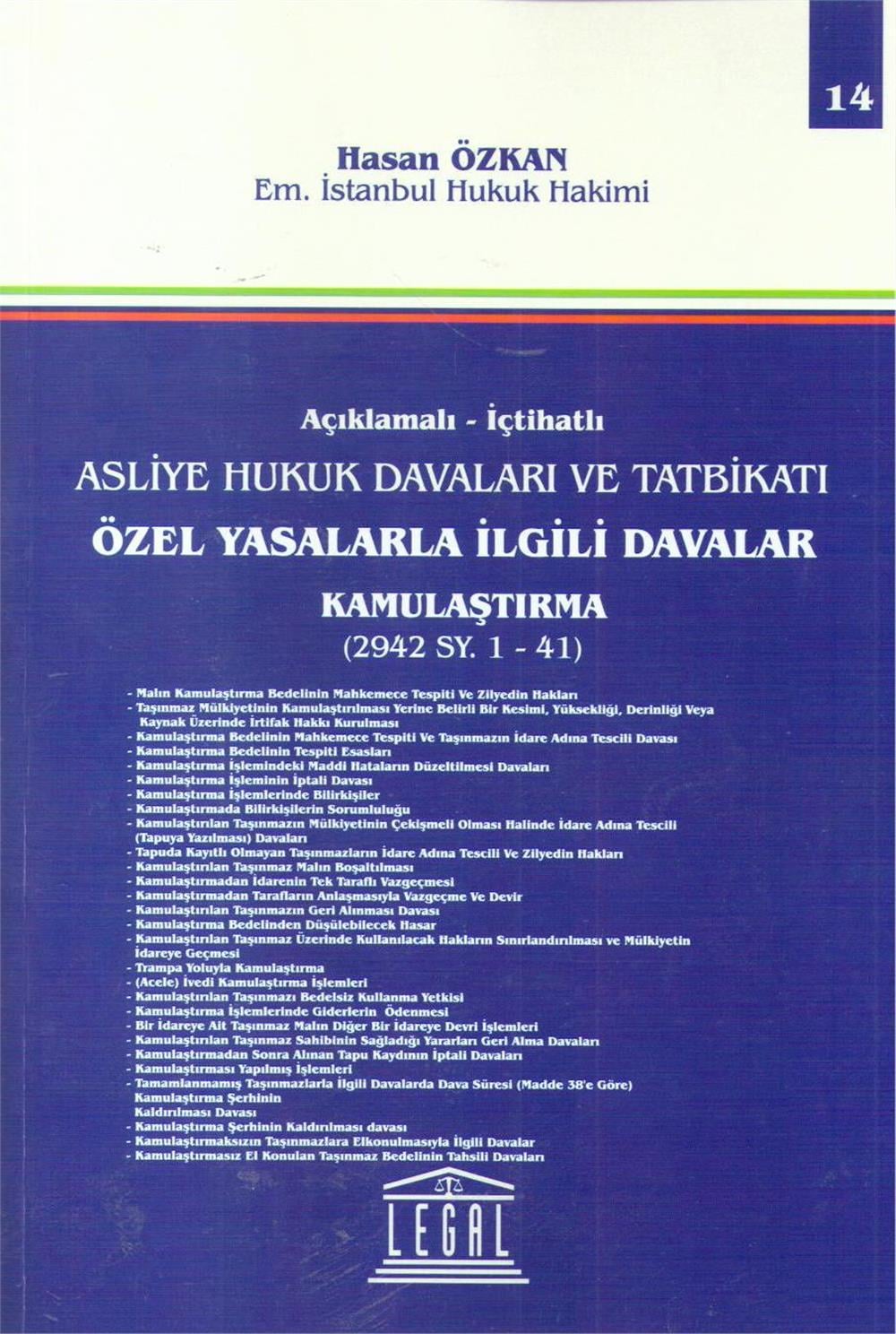 Özel Yasalarla İlgili Davalar Kamulaştırma 2942 Sy. 1-41