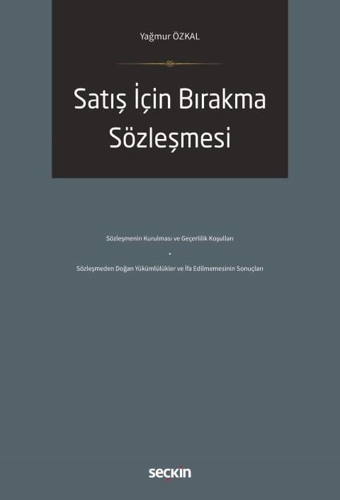 Satış İçin Bırakma Sözleşmesi