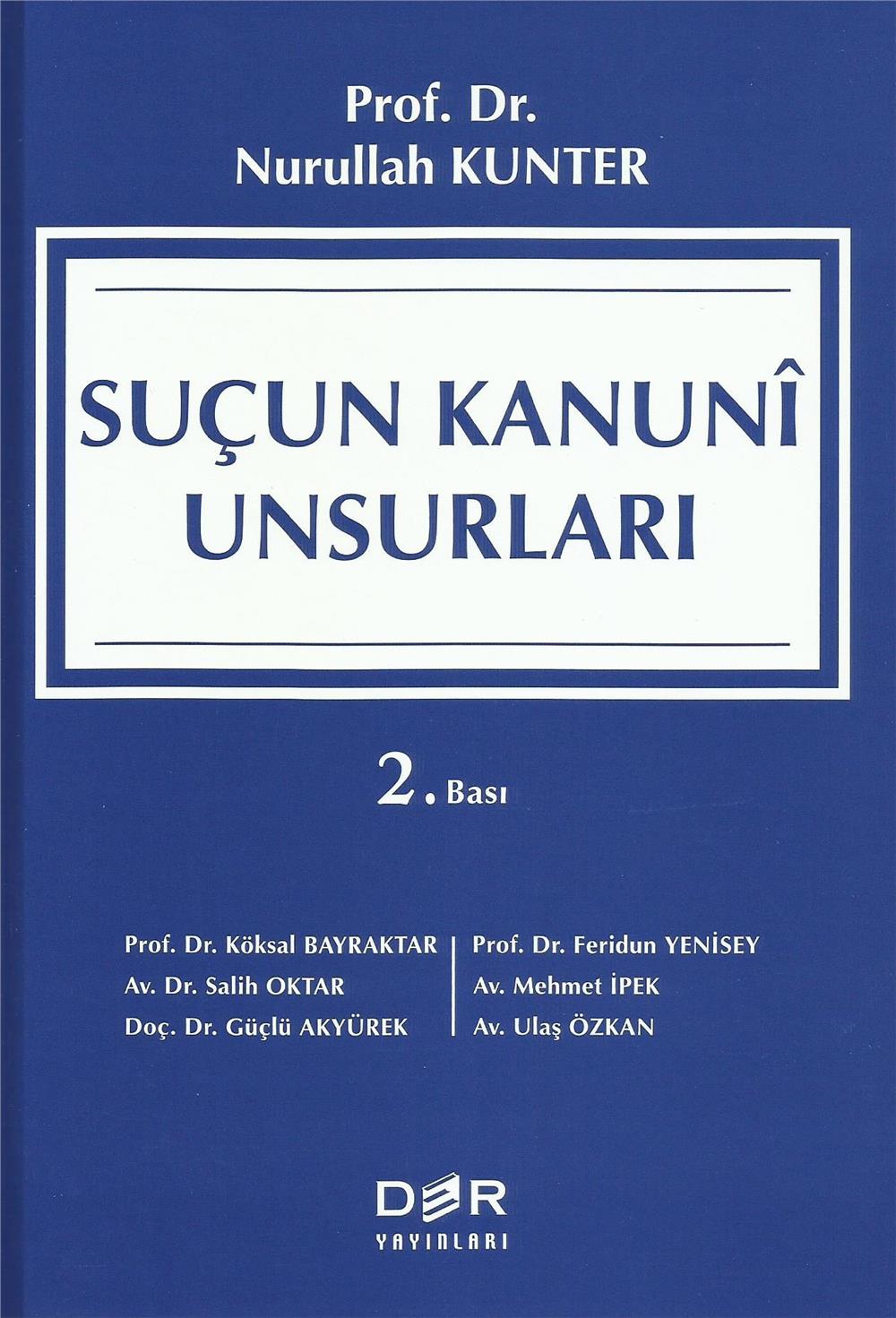 Suçun Kanuni Unsurları