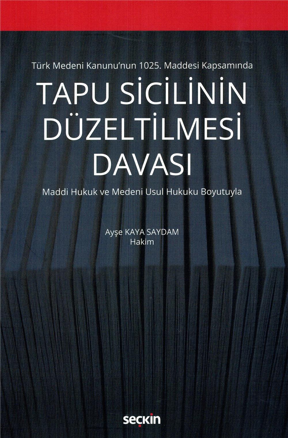 Tapu Sicilinin Düzeltilmesi Davası