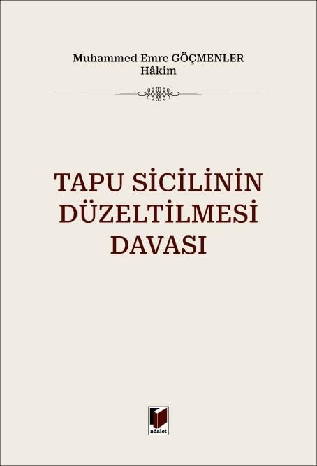 Tapu Sicilinin Düzeltilmesi Davası