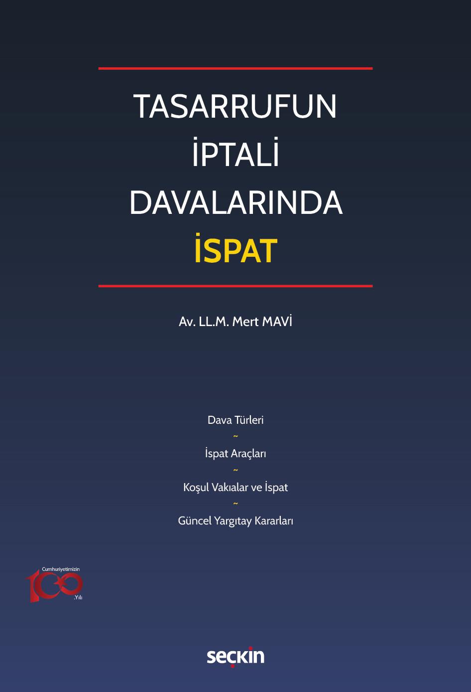 Tasarrufun İptali Davalarında İspat