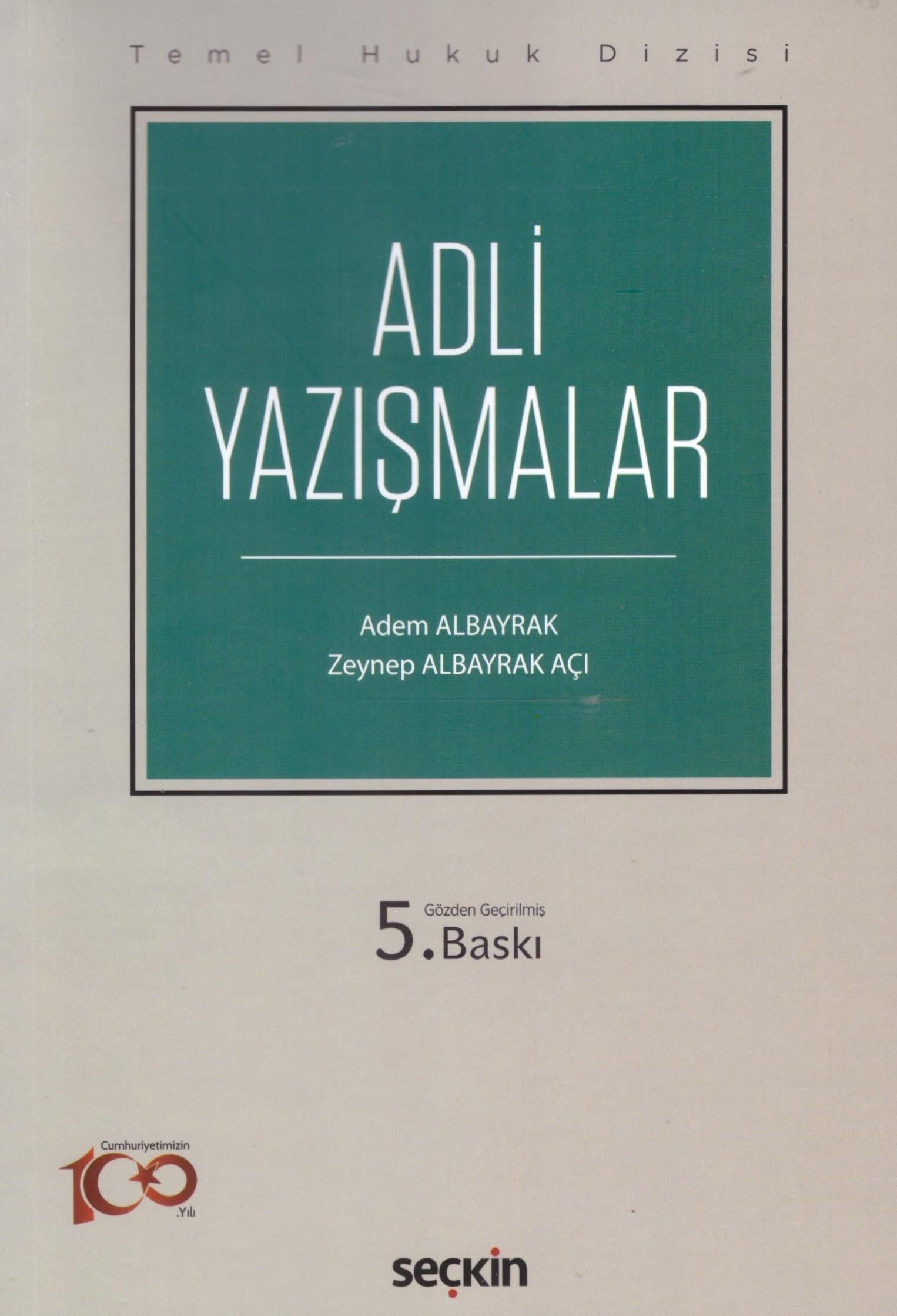 Temel Hukuk Dizisi - Adli Yazışmalar