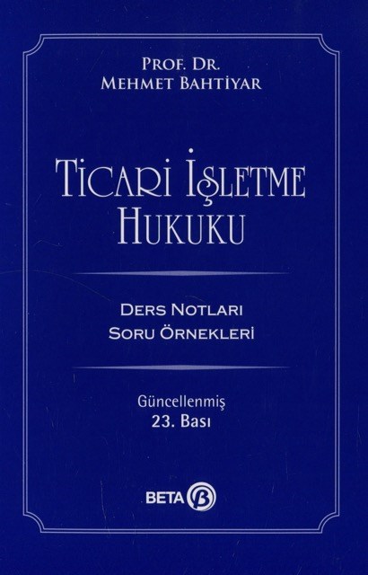 Ticari İşletme Hukuku