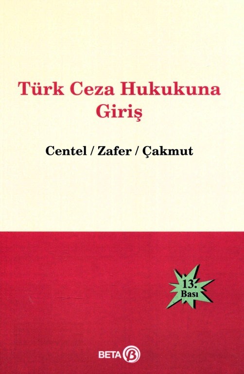 Türk Ceza Hukukuna Giriş