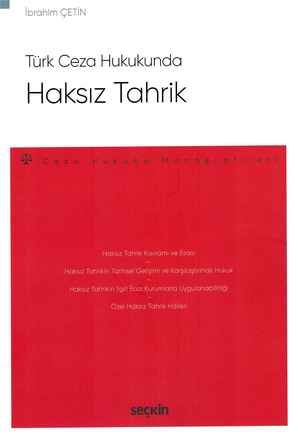 Türk Ceza Hukukunda Haksız Tahrik