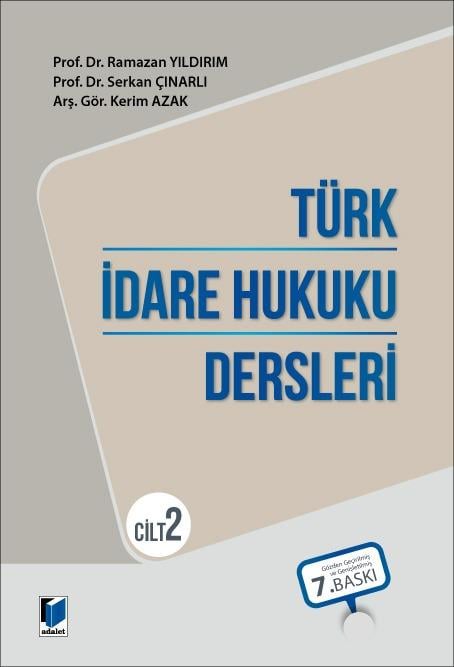 Türk İdare Hukuku Dersleri - Cilt 2