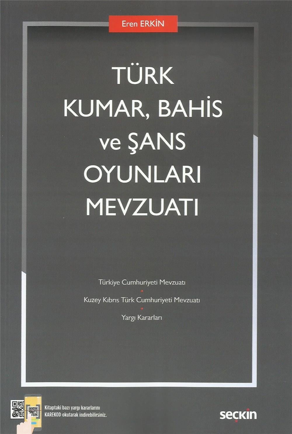 Türk Kumar, Bahis ve Şans Oyunları Mevzuatı
