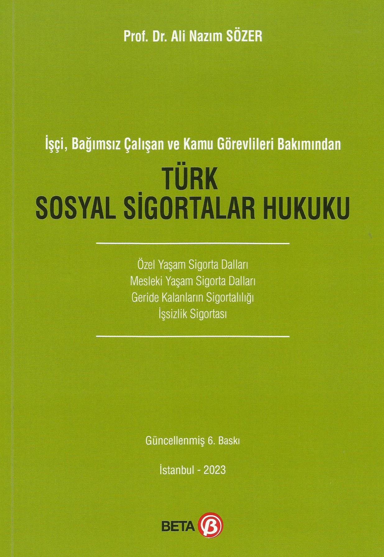Türk Sosyal Sigortalar Hukuku