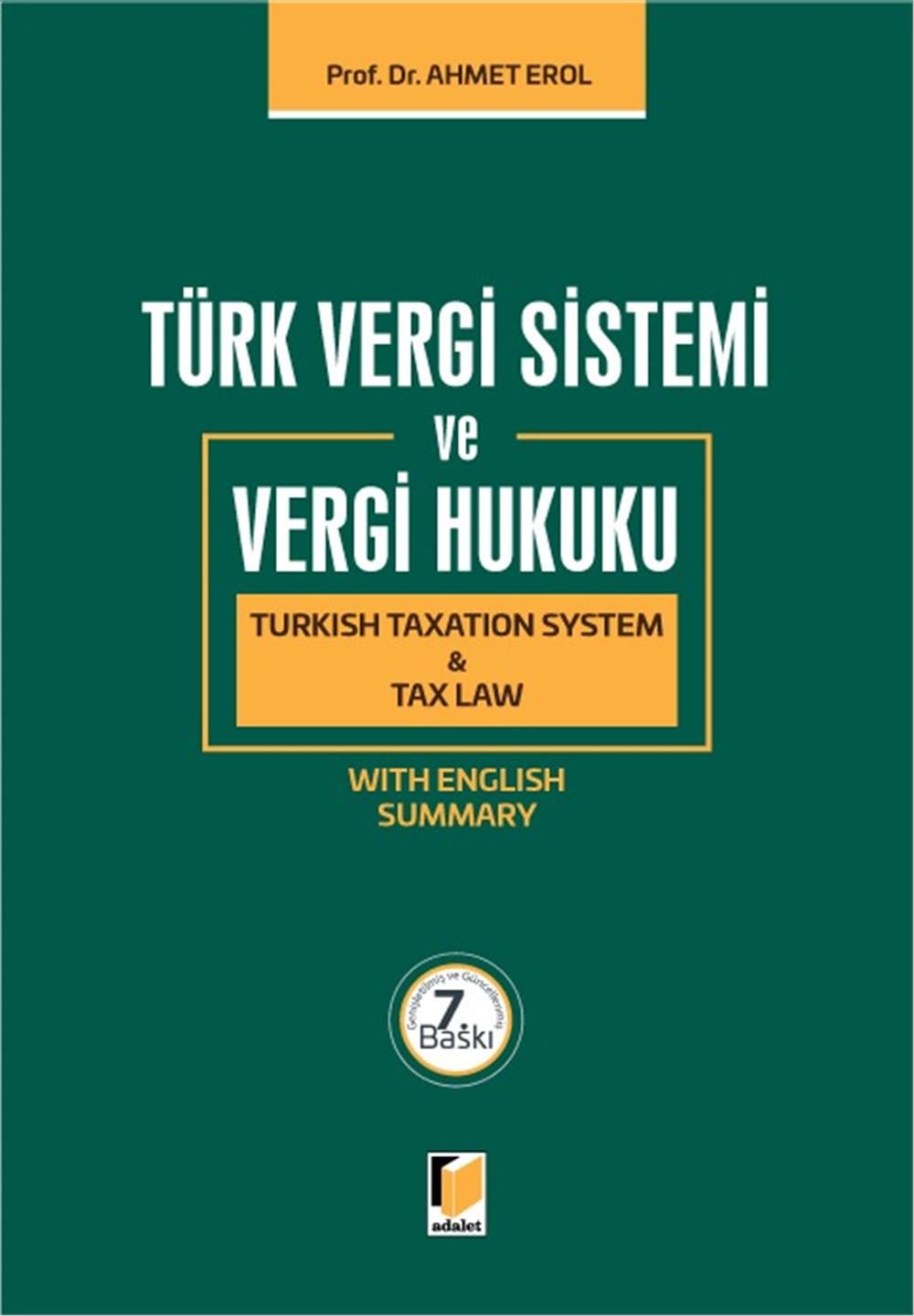 Türk Vergi Sistemi ve Vergi Hukuku