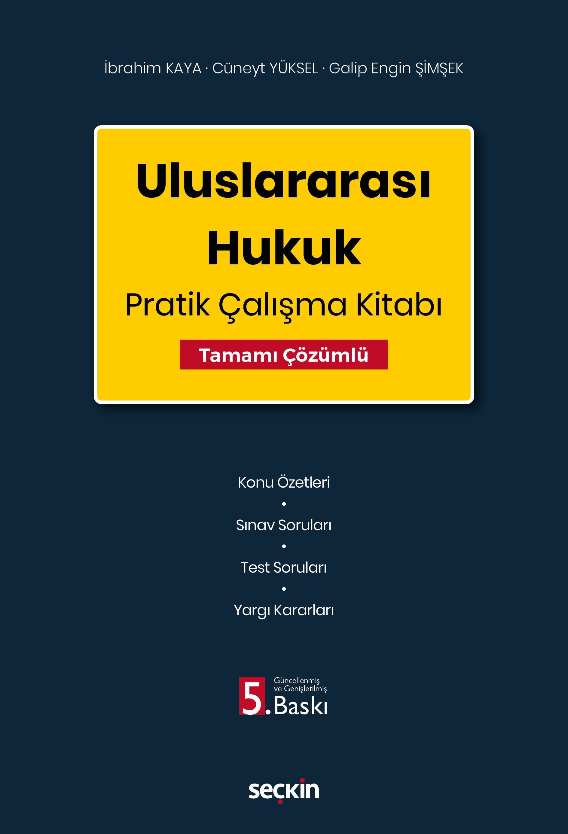 Uluslararası Hukuk Pratik Çalışma Kitabı
