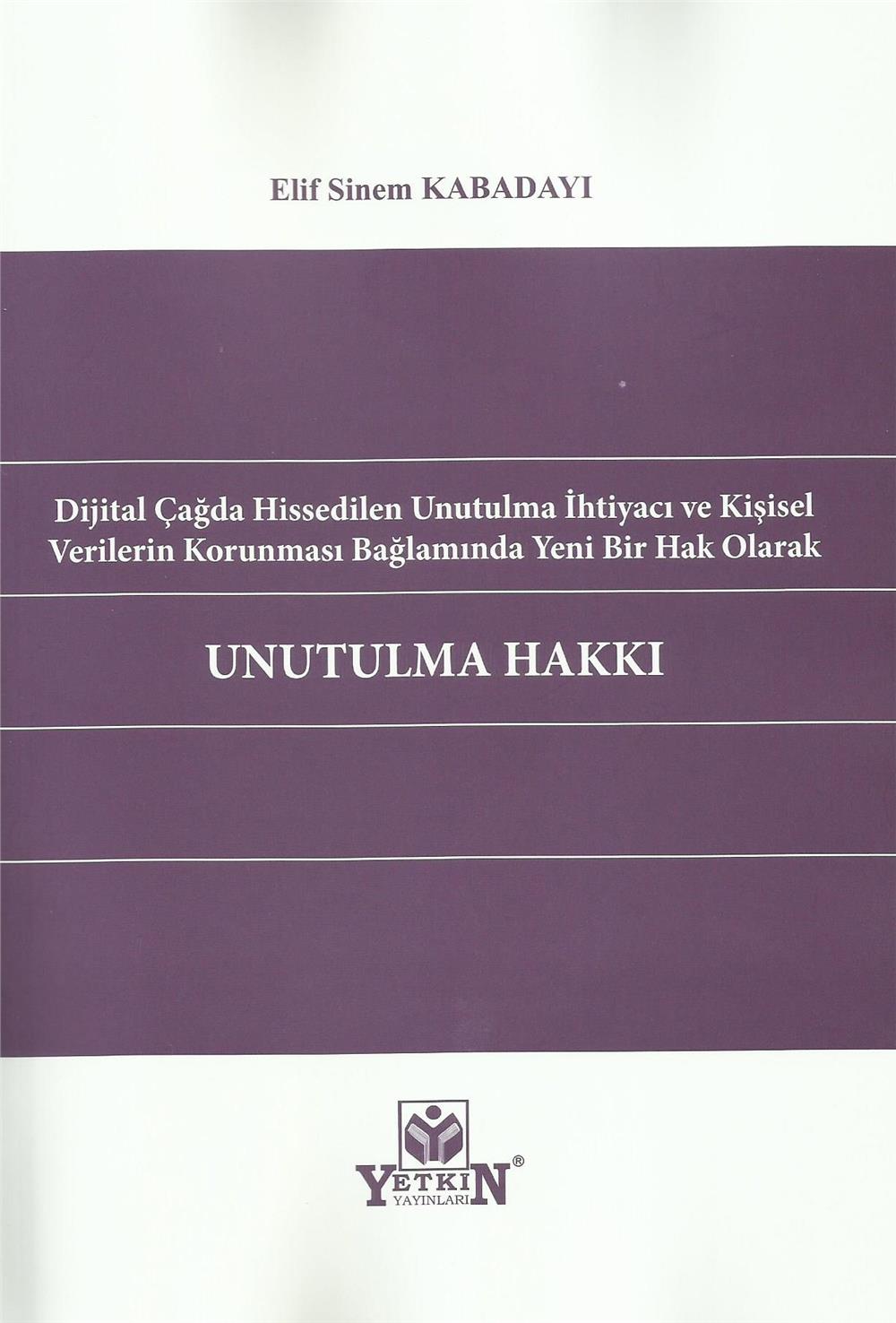 Unutulma Hakkı