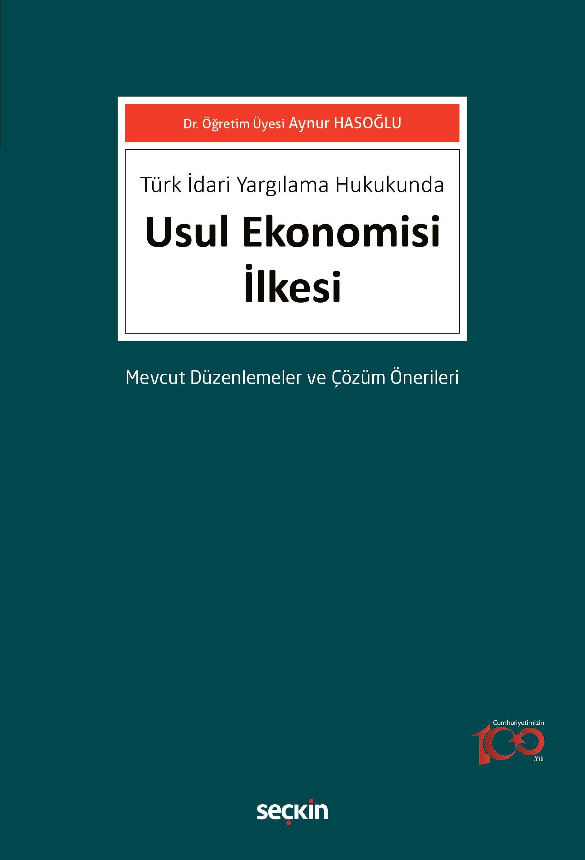 Usul Ekonomisi İlkesi