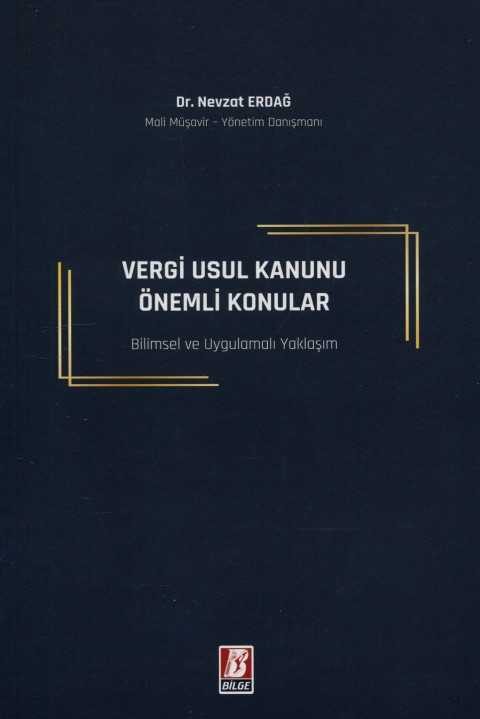 Vergi Usul Kanunu ve Önemli Konular