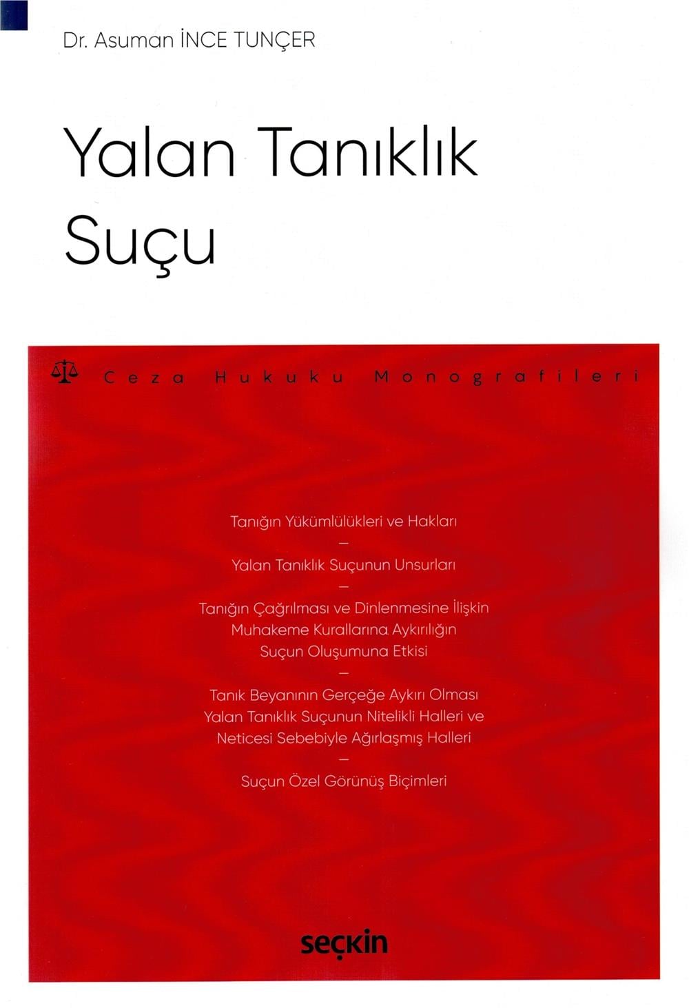 Yalan Tanıklık Suçu