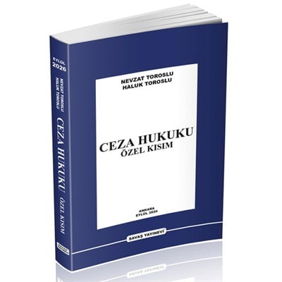 Ceza Hukuku Özel Kısım