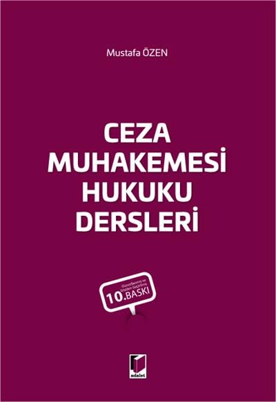 Ceza Muhakemesi Hukuku Dersleri
