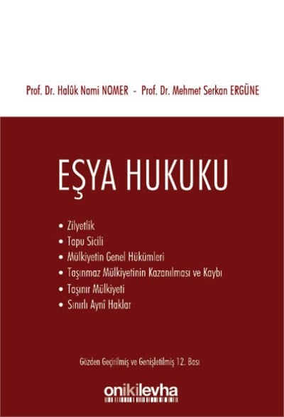 Eşya Hukuku
