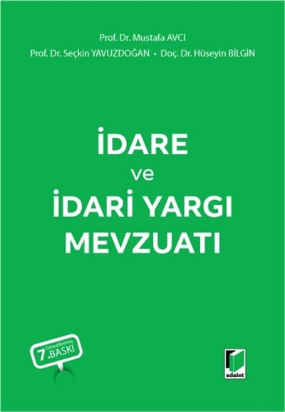İdare ve İdari Yargı Mevzuatı