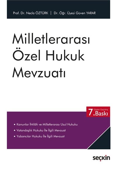 Milletlerarası Özel Hukuk Mevzuatı