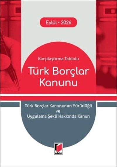 Türk Borçlar Kanunu (Cep Kitabı)