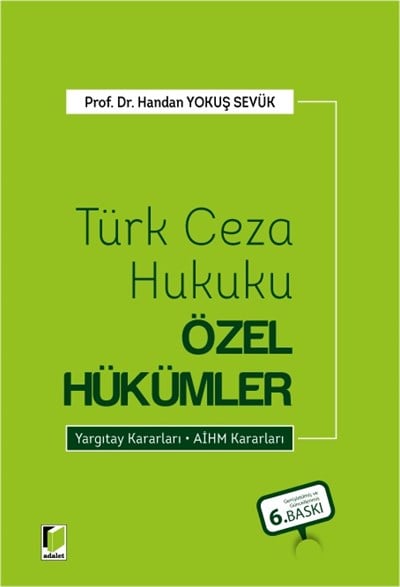 Türk Ceza Hukuku Özel Hükümler