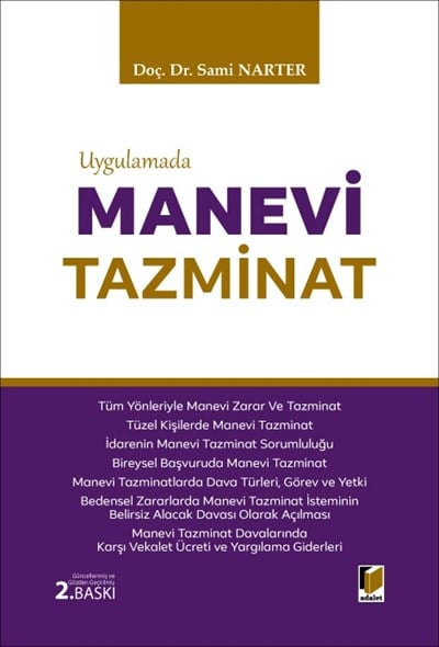 Uygulamada Manevi Tazminat