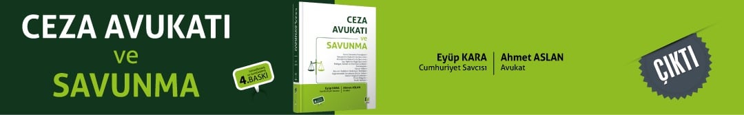 Ceza Avukatı ve Savunma
