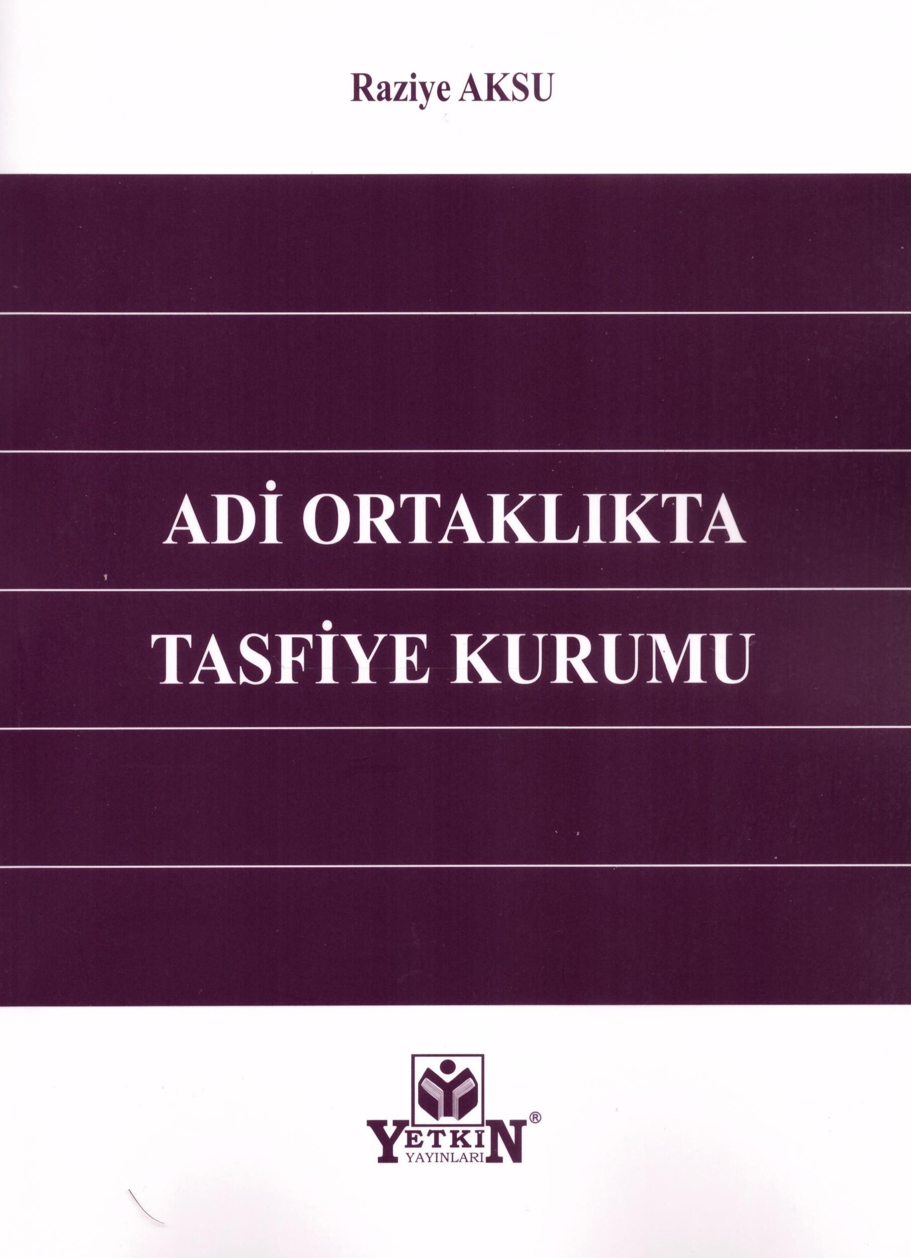 Adi Ortaklıkta Tasfiye Kurumu