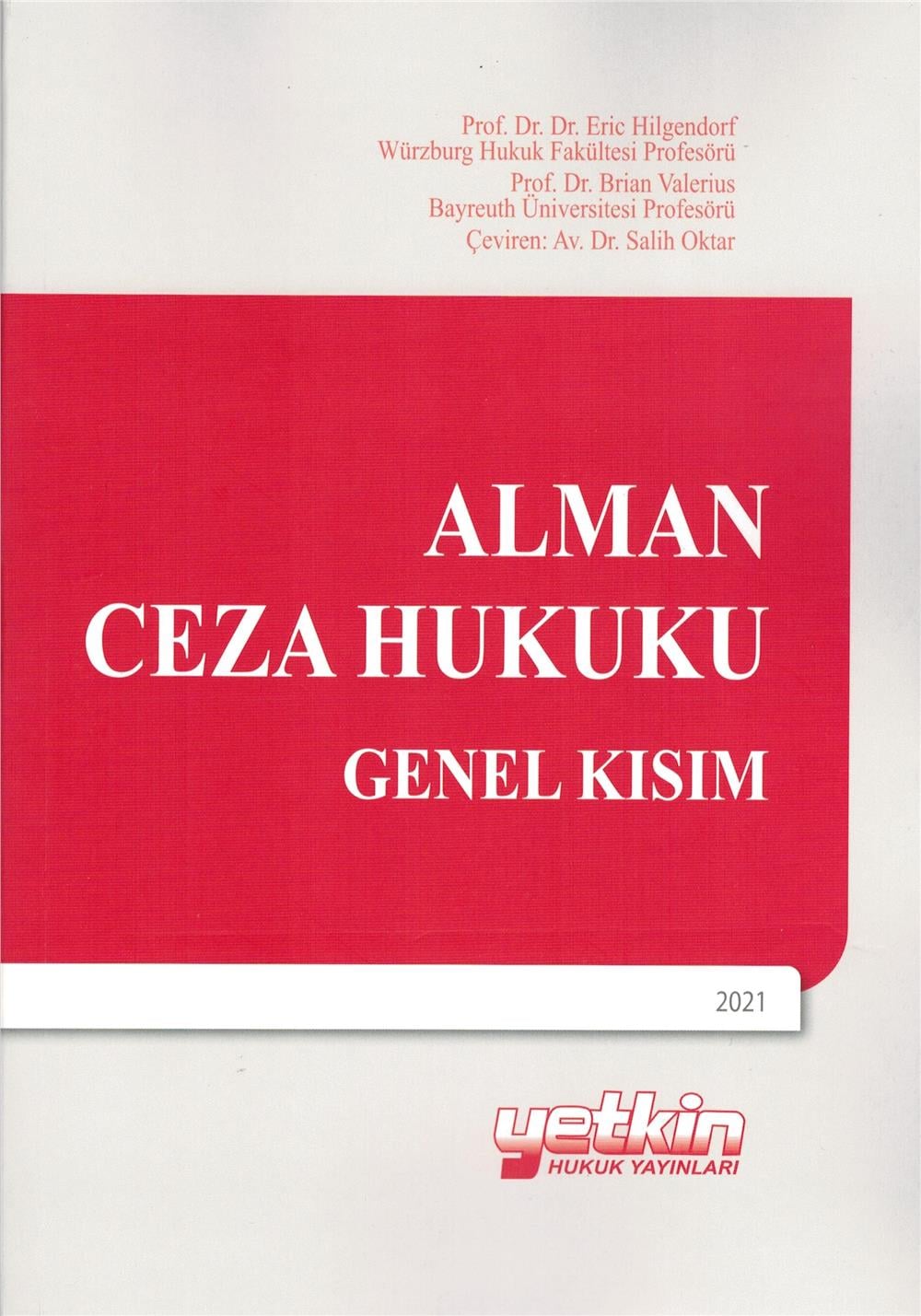 Alman Ceza Hukuku Genel Kısım