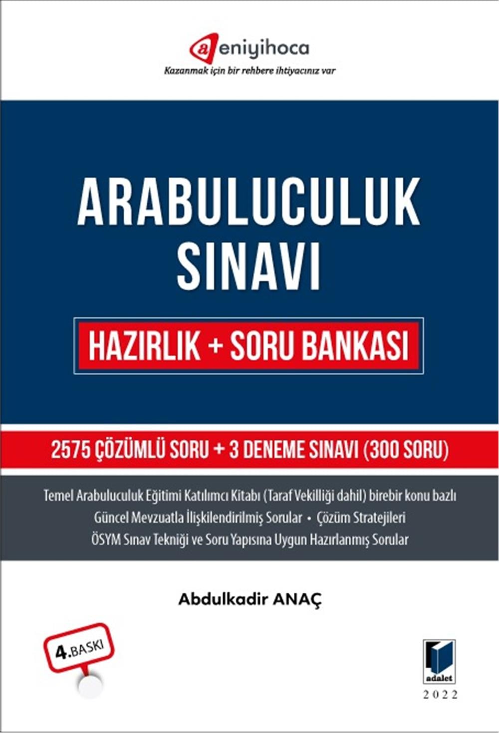 Arabuluculuk Sınavı Hazırlık + Soru Bankası 2022