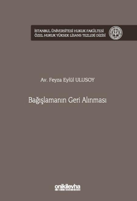 Bağışlamanın Geri Alınması