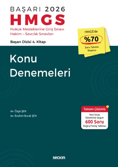 BAŞARI - HMGS Konu Denemeleri