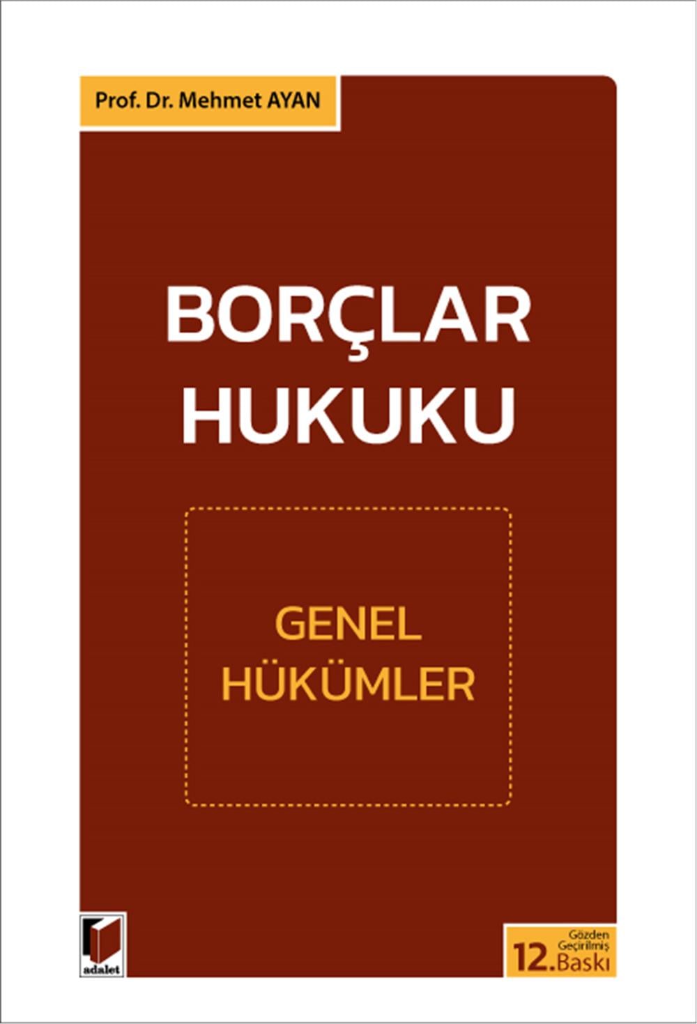 Borçlar Hukuku Genel Hükümler