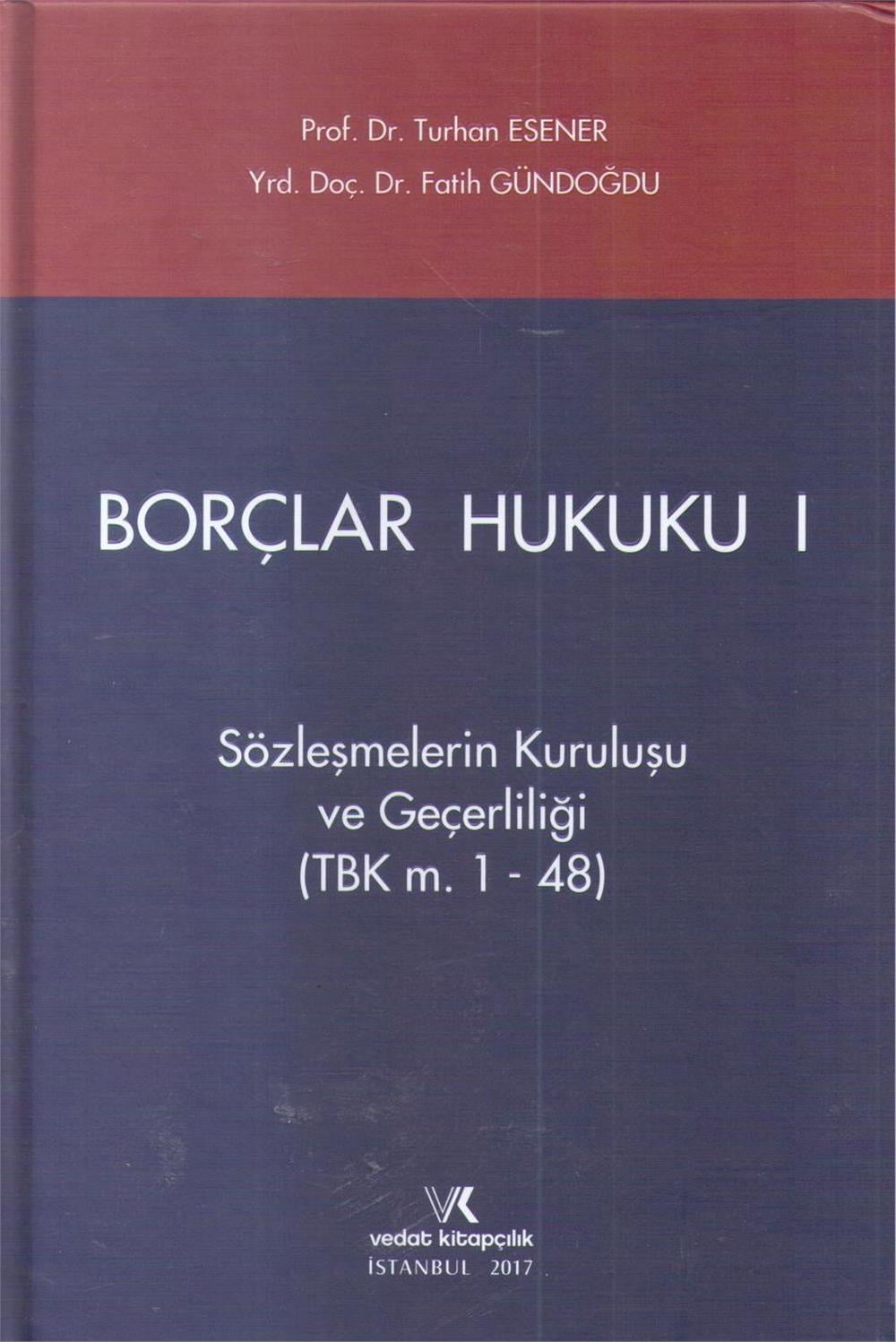 Borçlar Hukuku I