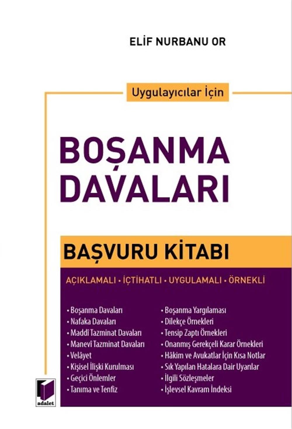 Boşanma Davaları Başvuru Kitabı