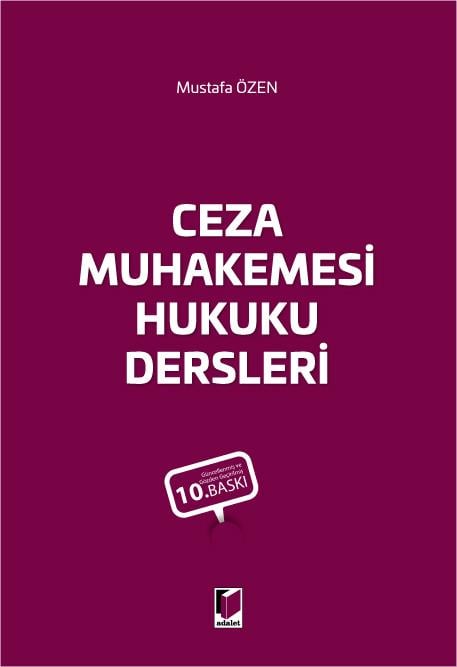 Ceza Muhakemesi Hukuku Dersleri