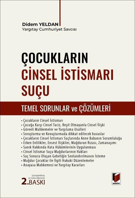 Çocukların Cinsel İstismarı Suçu Temel Sorunlar ve Çözümleri