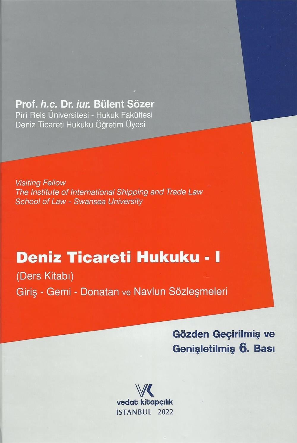 Deniz Ticareti Hukuku - I