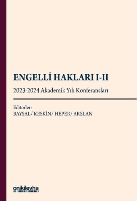 ENGELLİ HAKLARI I - II (ONİKİ)