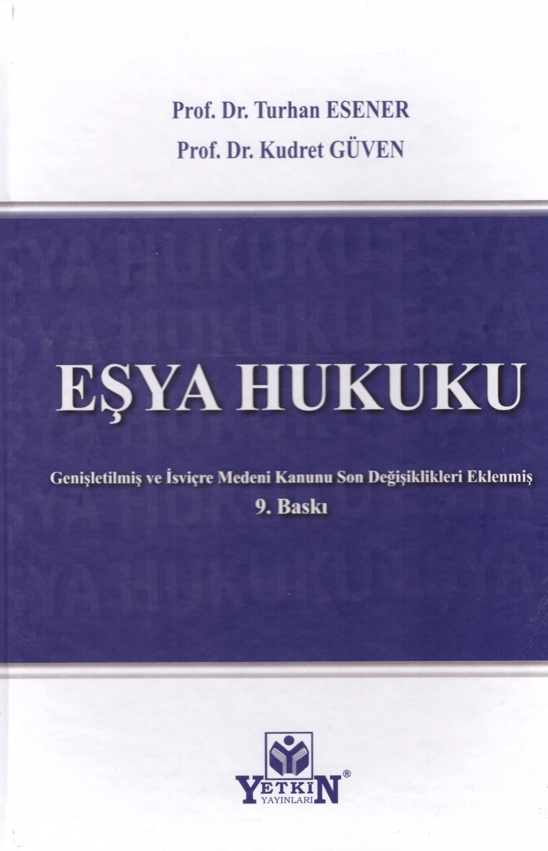 Eşya Hukuku