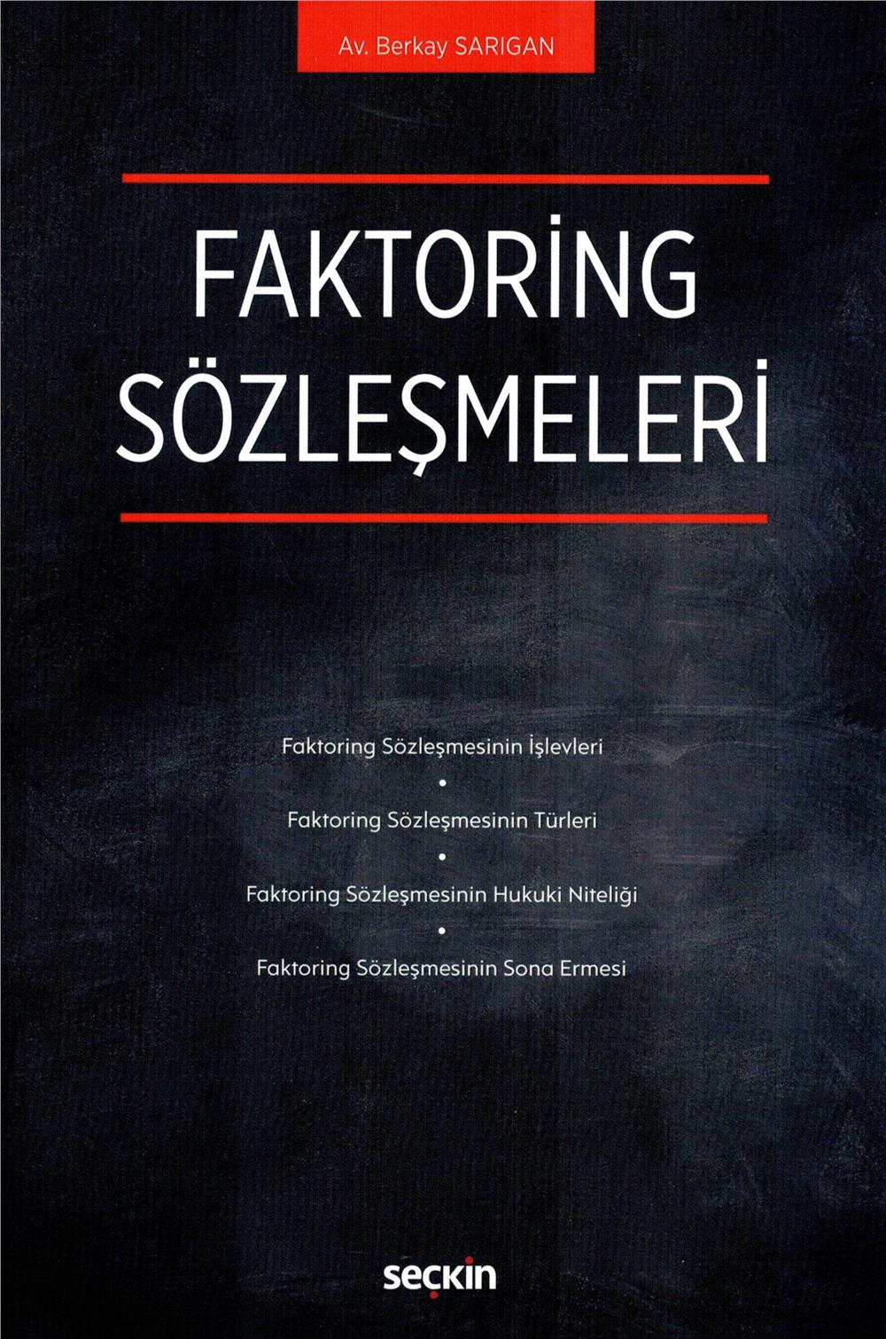 Faktoring Sözleşmeleri